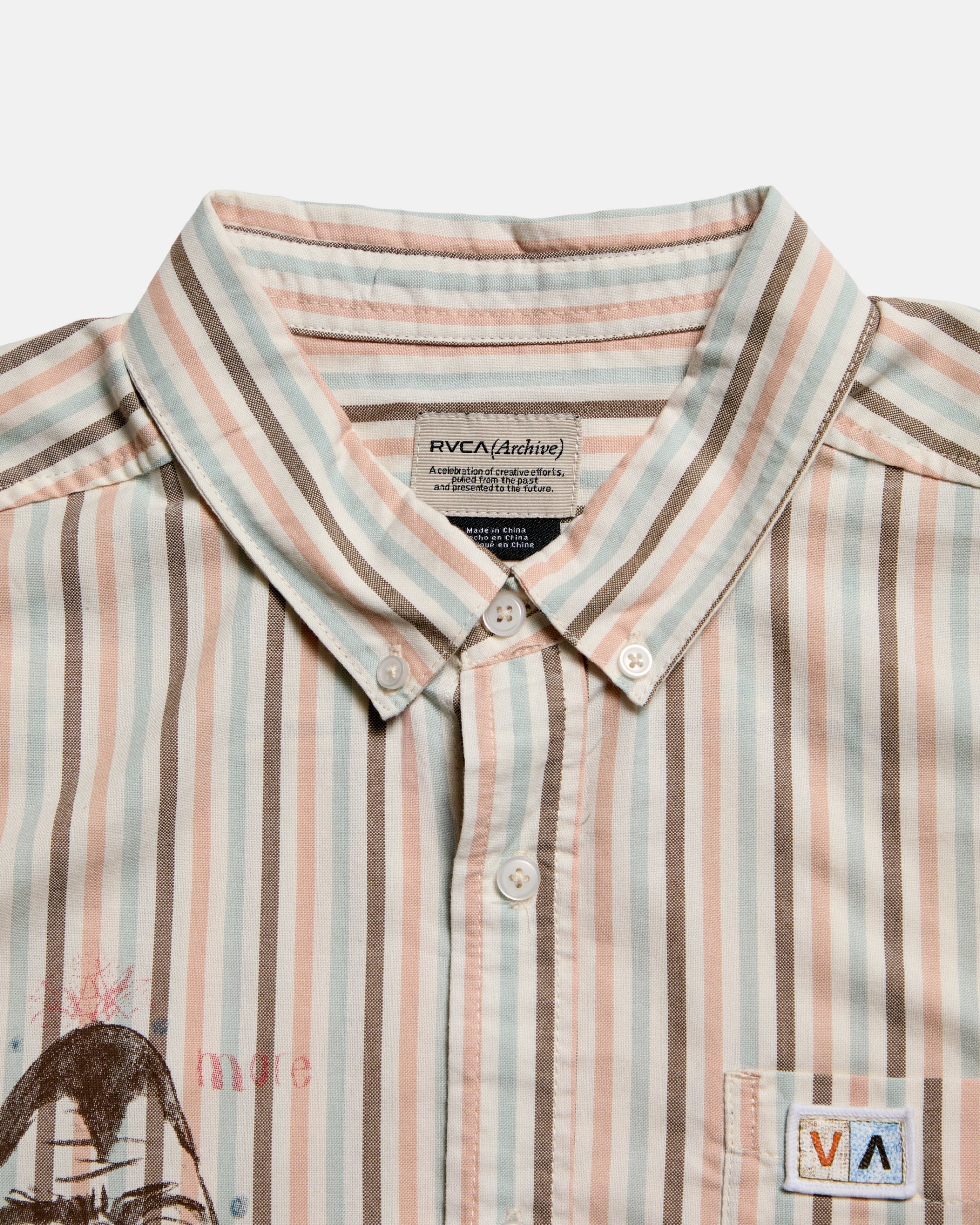 Jacobs Archive Stripe Short Sleeve Shirt - Multi Stripe