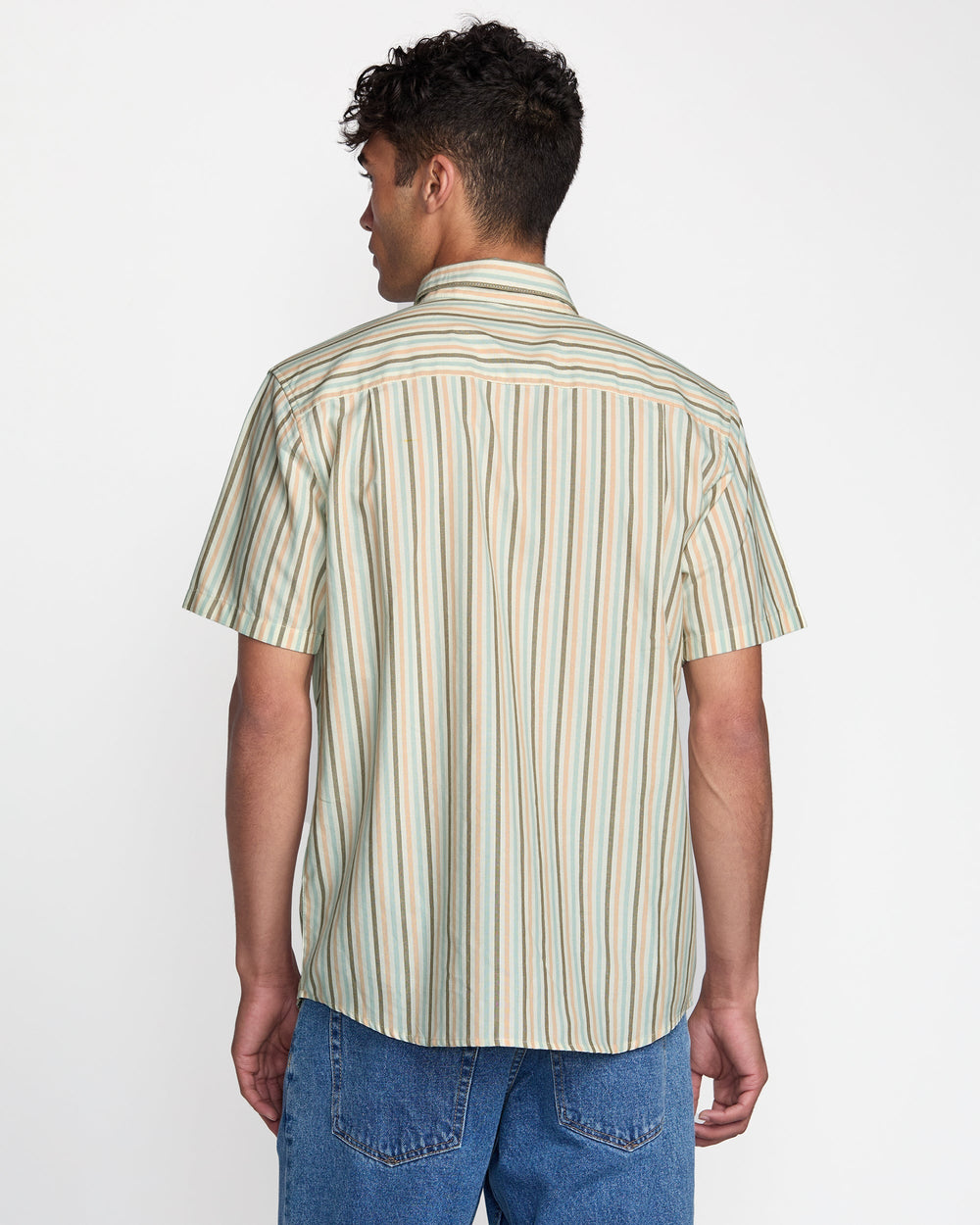 Jacobs Archive Stripe Short Sleeve Shirt - Multi Stripe