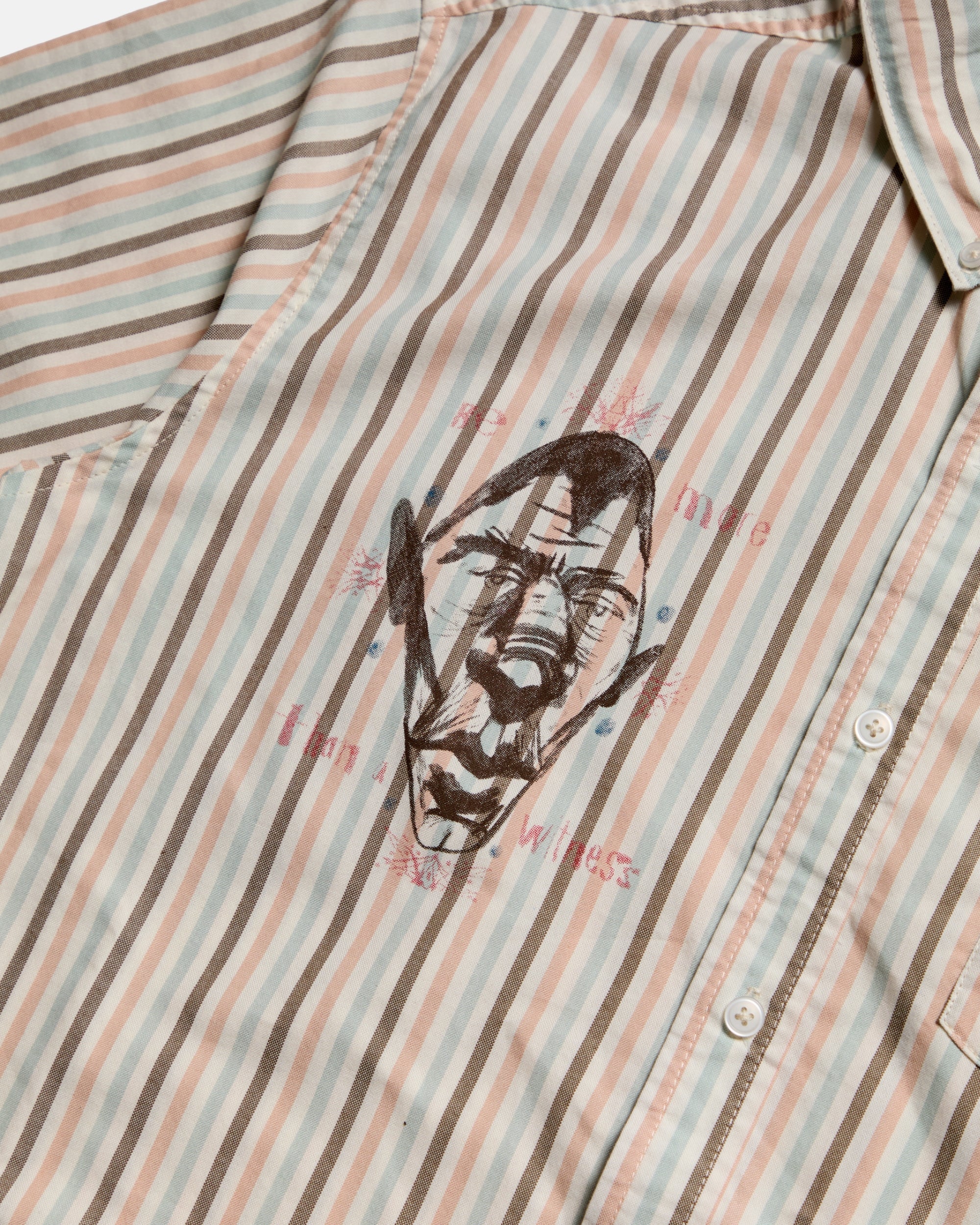 Jacobs Archive Stripe Short Sleeve Shirt - Multi Stripe