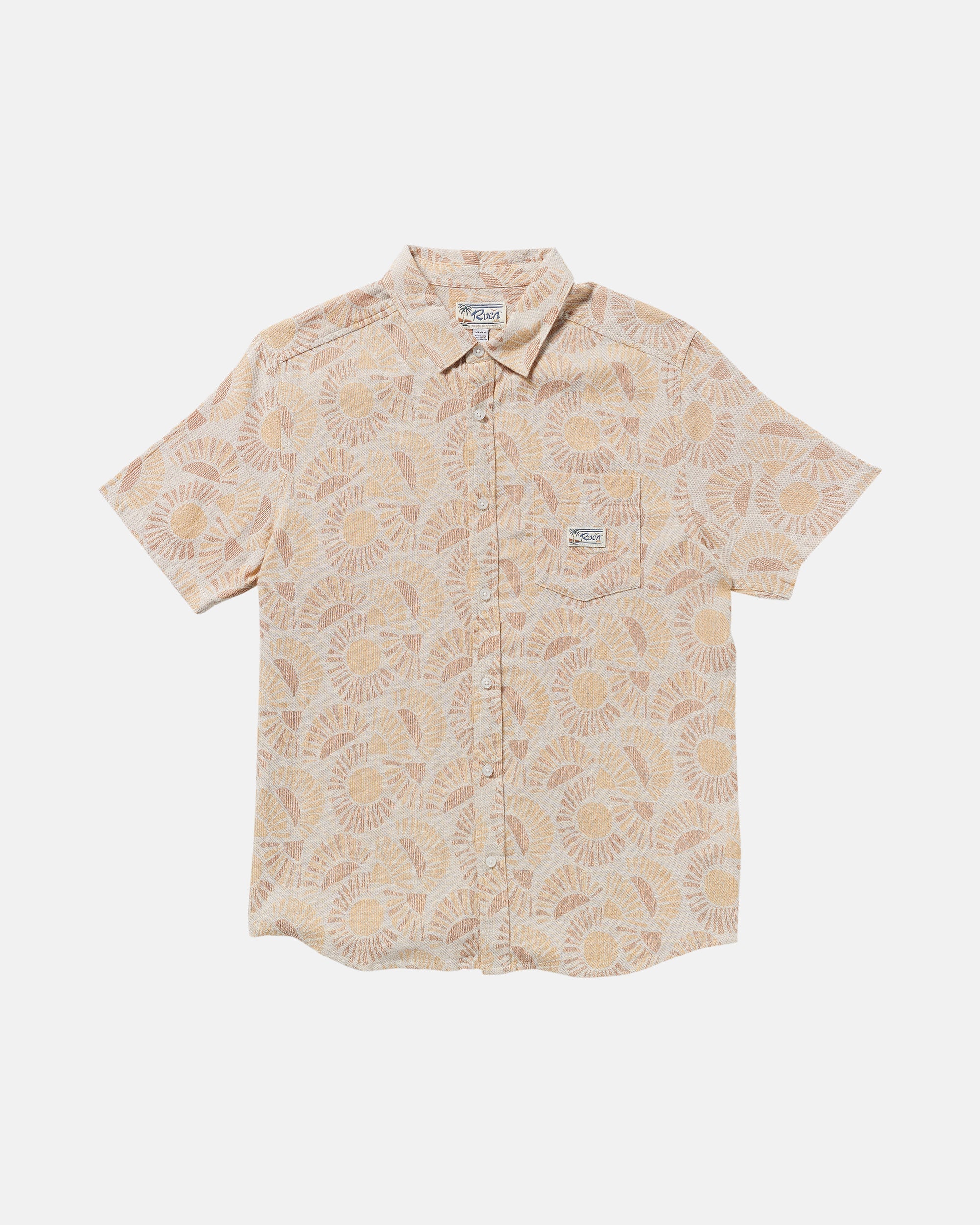 Exotica II Short Sleeve Shirt - Natural Sun