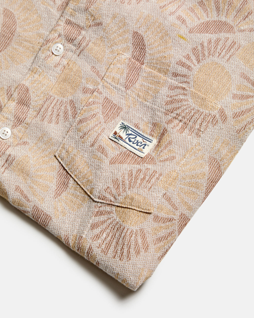 Exotica II Short Sleeve Shirt - Natural Sun