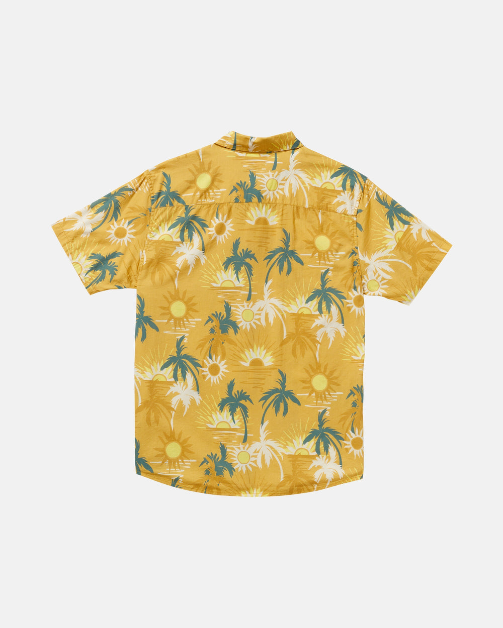 Sunsets Short Sleeve Shirt - Saffron