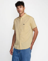 That'll Do Stripe Short Sleeve Shirt - Natural