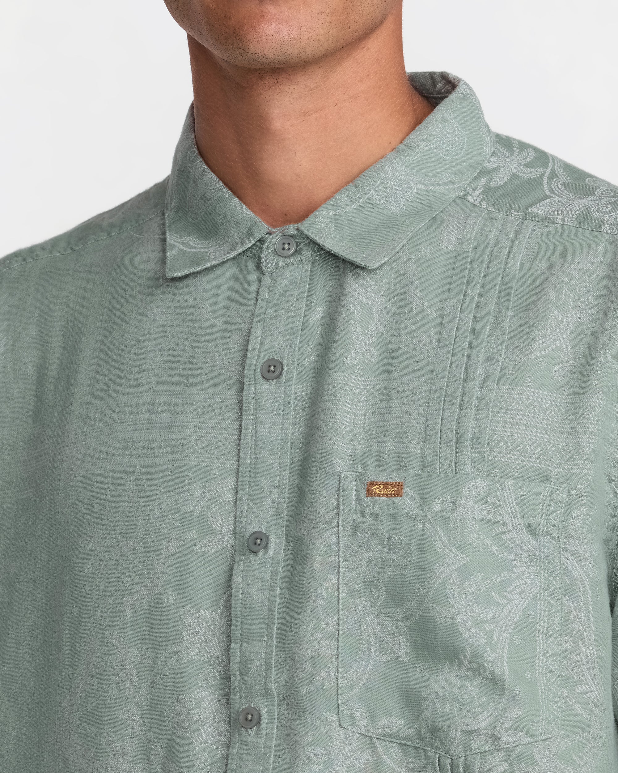 Mellowist Short Sleeve Shirt - Jade