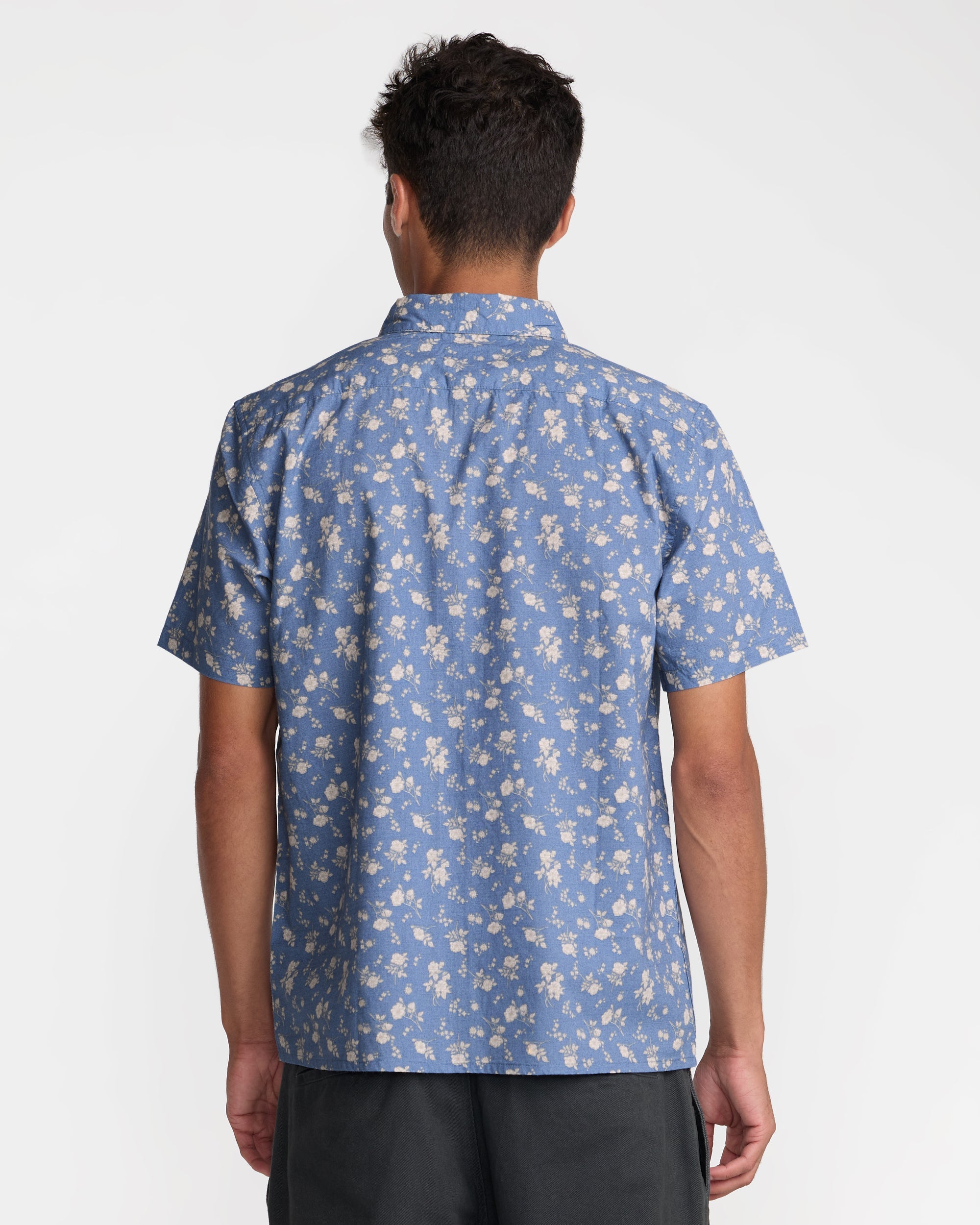 Breezy Short Sleeve Shirt - Vintage Blue