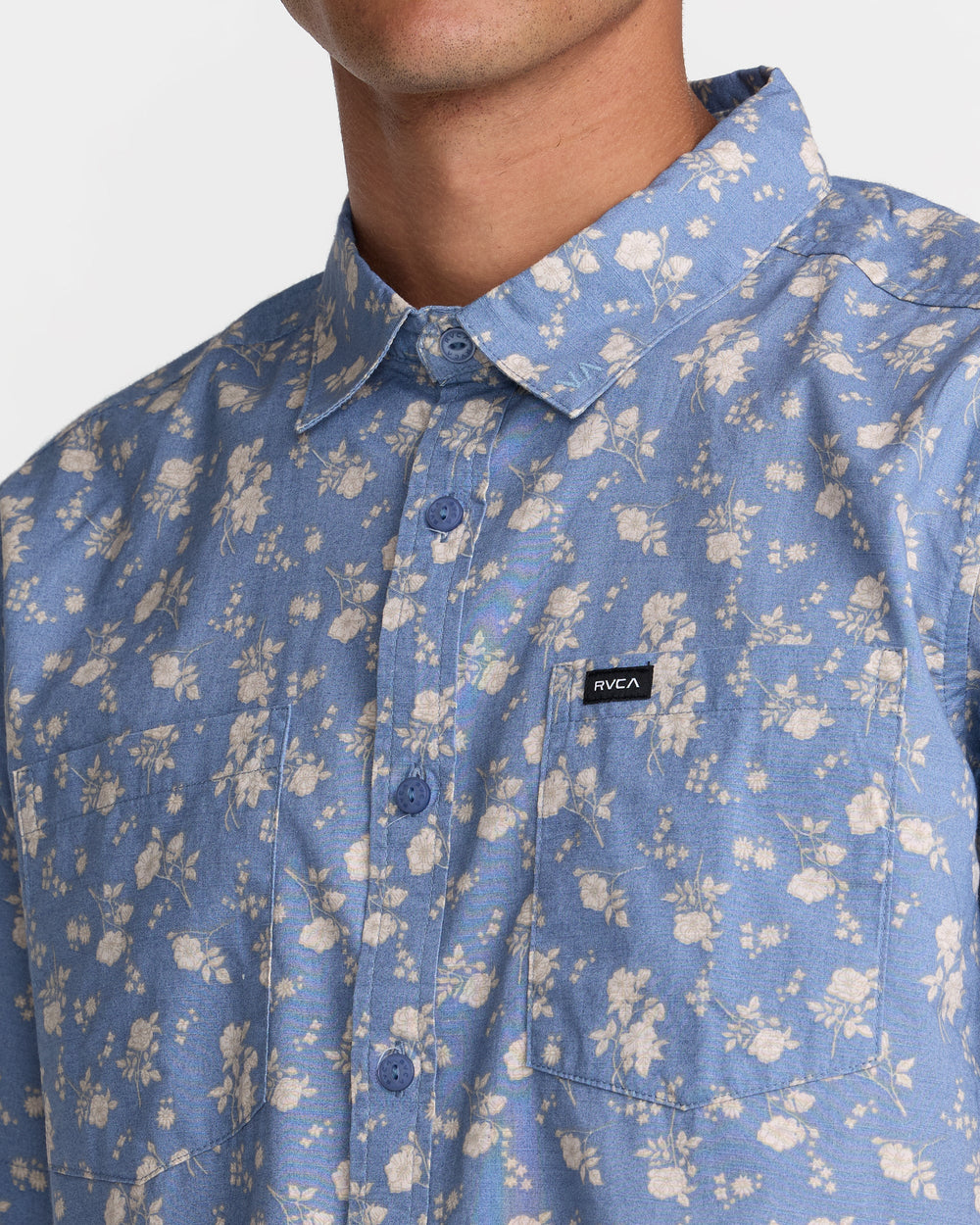 Breezy Short Sleeve Shirt - Vintage Blue