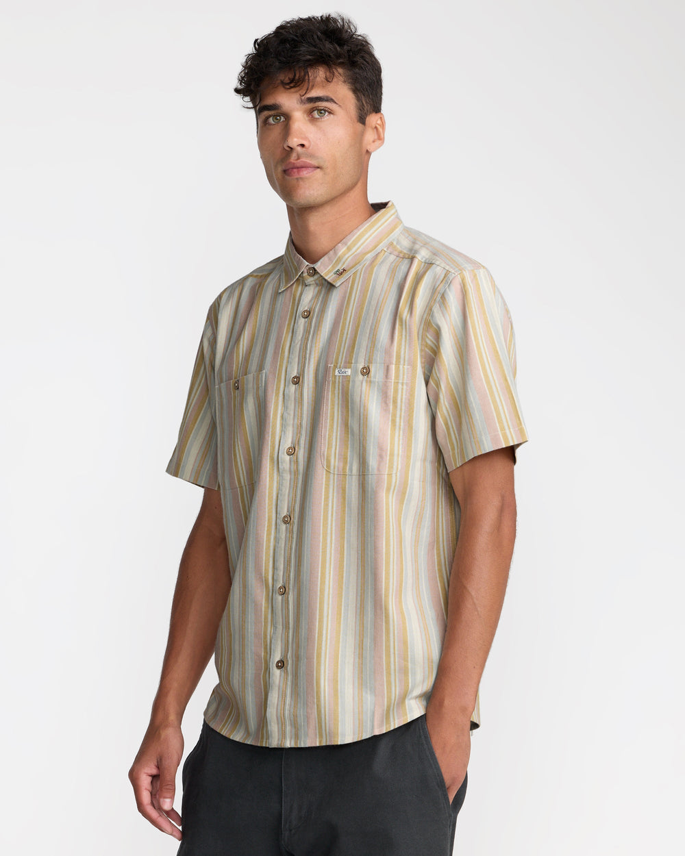 Talum Short Sleeve Shirt - Ceramic