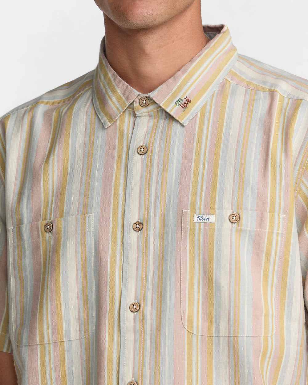 Talum Short Sleeve Shirt - Ceramic