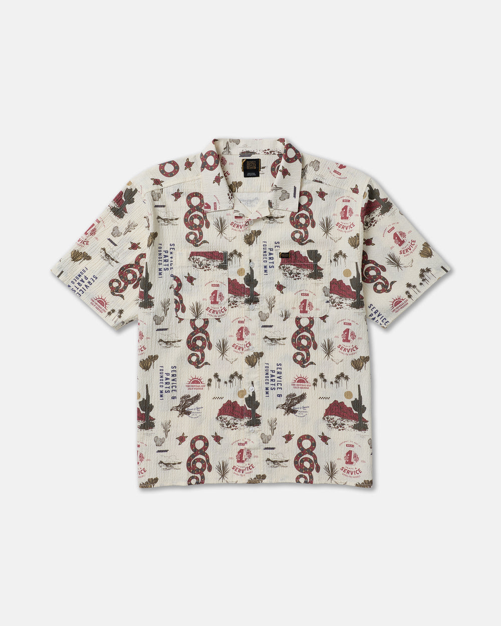 Wasteland Short Sleeve Shirt - Natural