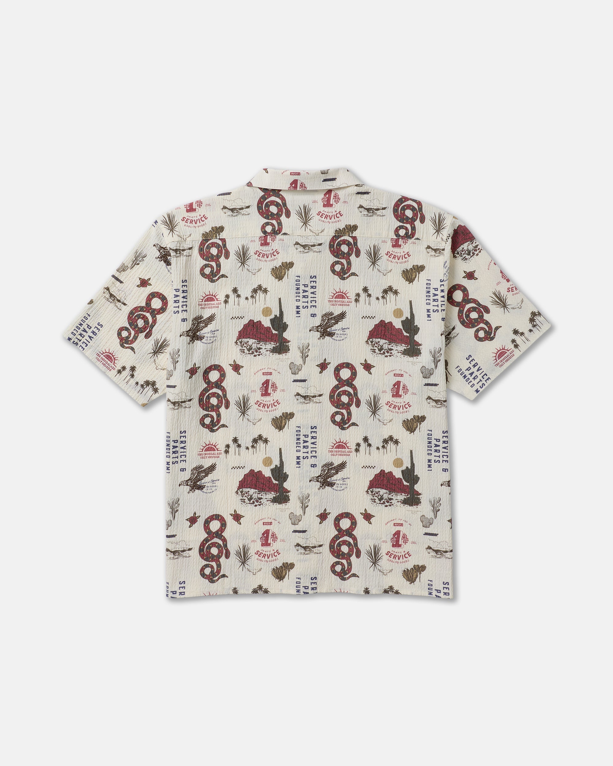 Wasteland Short Sleeve Shirt - Natural