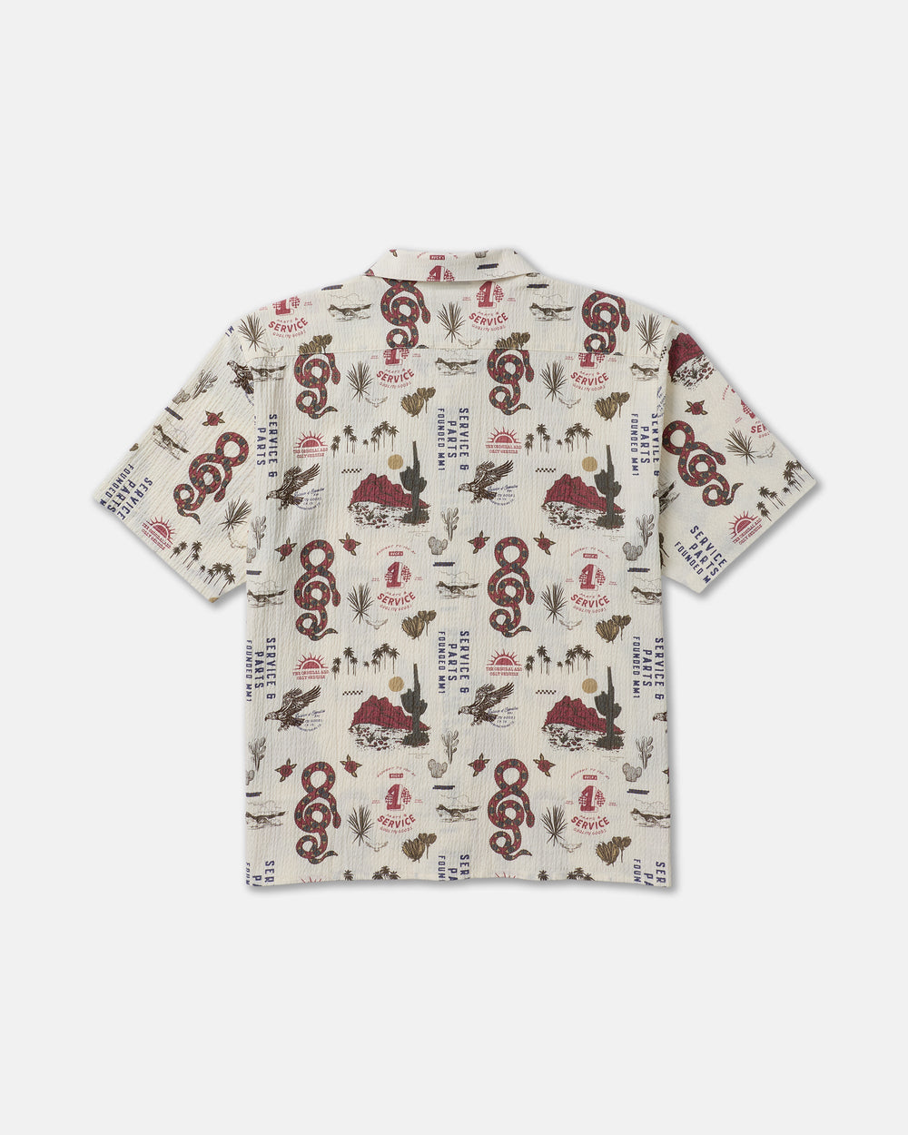 Wasteland Short Sleeve Shirt - Natural