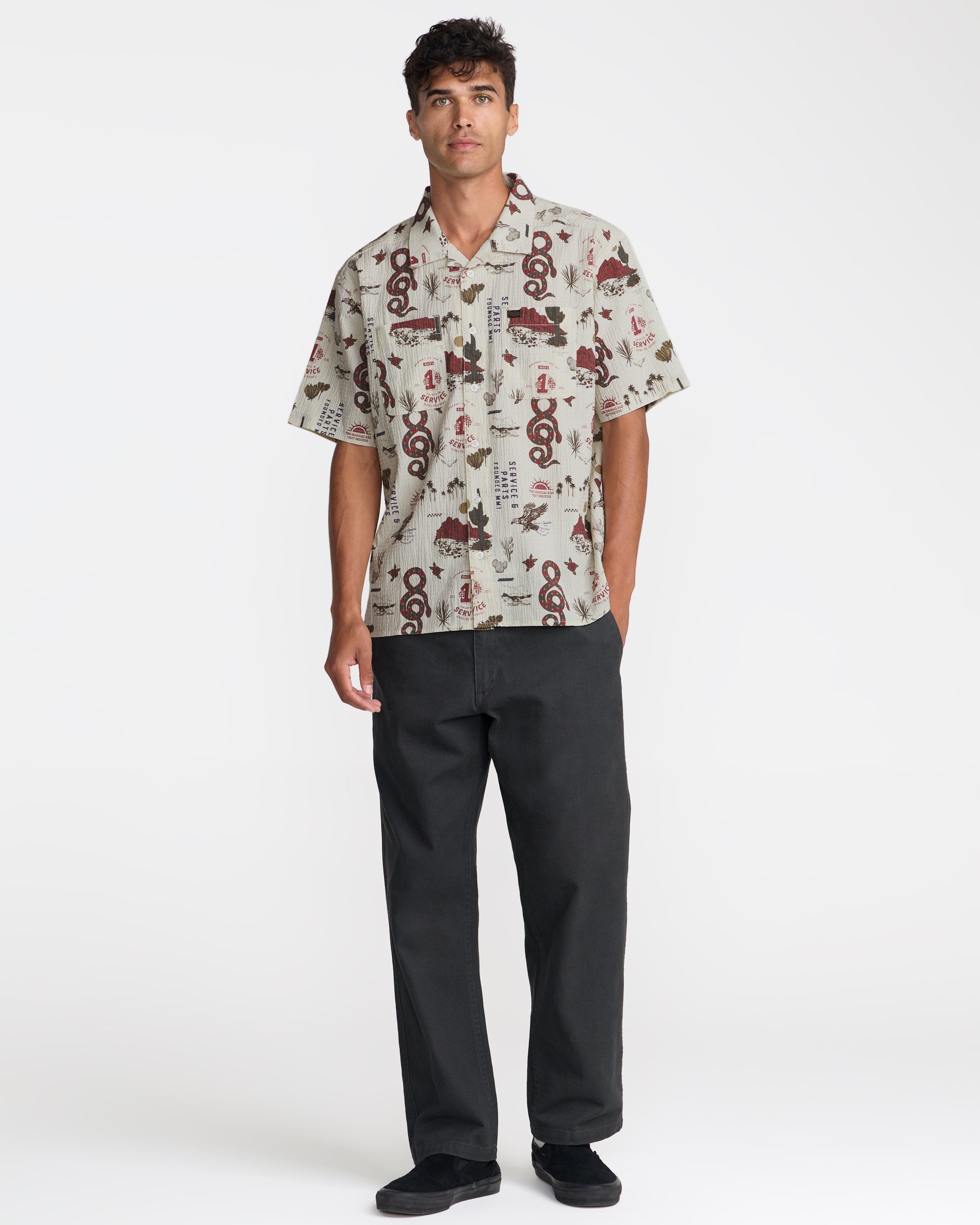 Wasteland Short Sleeve Shirt - Natural