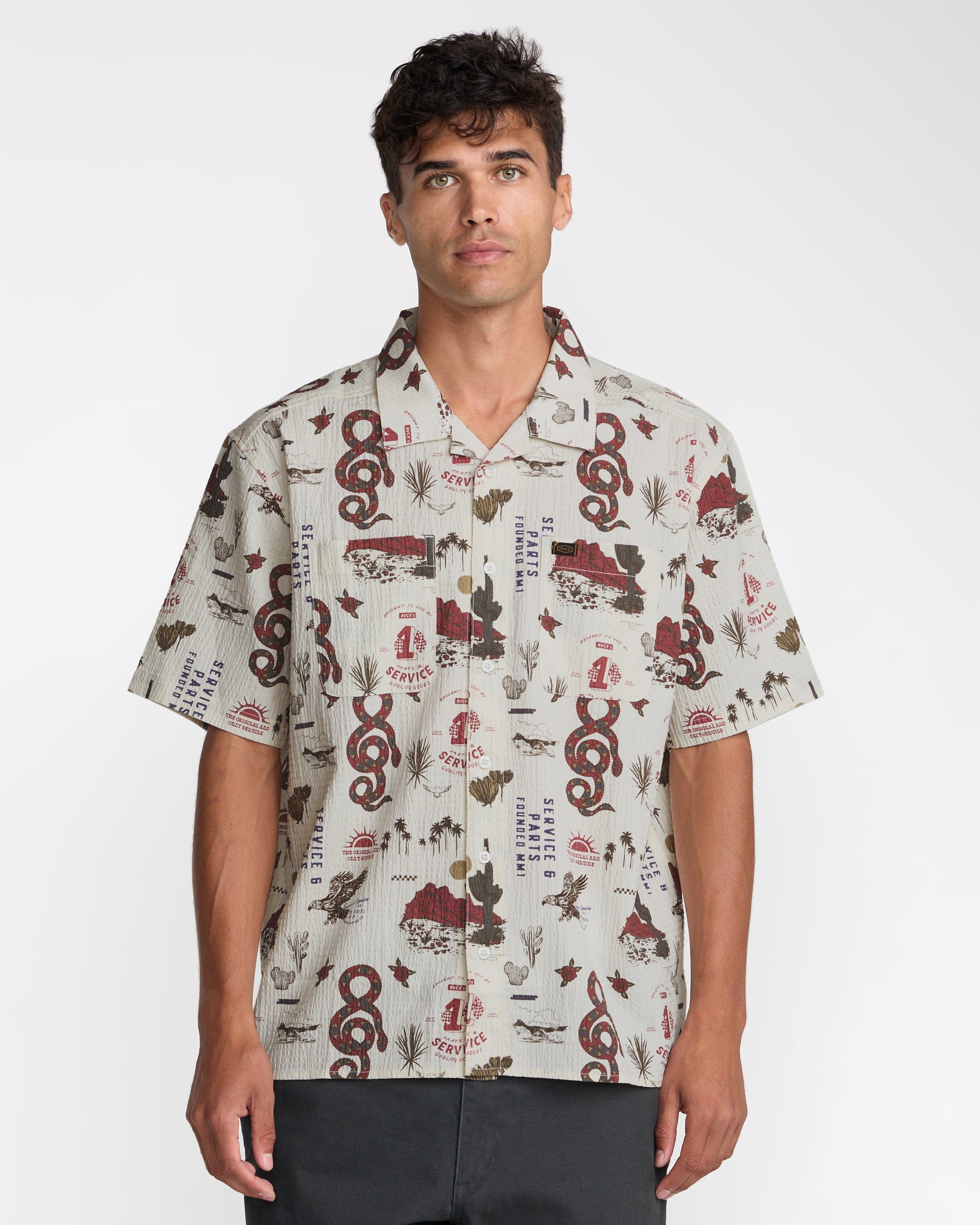 Wasteland Short Sleeve Shirt - Natural
