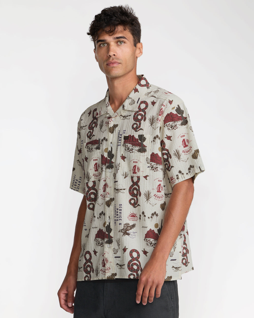 Wasteland Short Sleeve Shirt - Natural