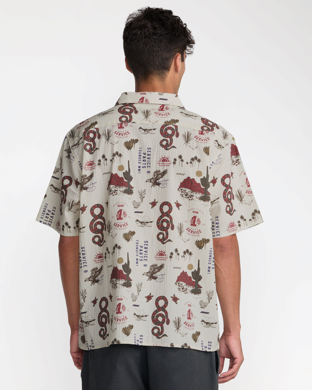 Wasteland Short Sleeve Shirt - Natural