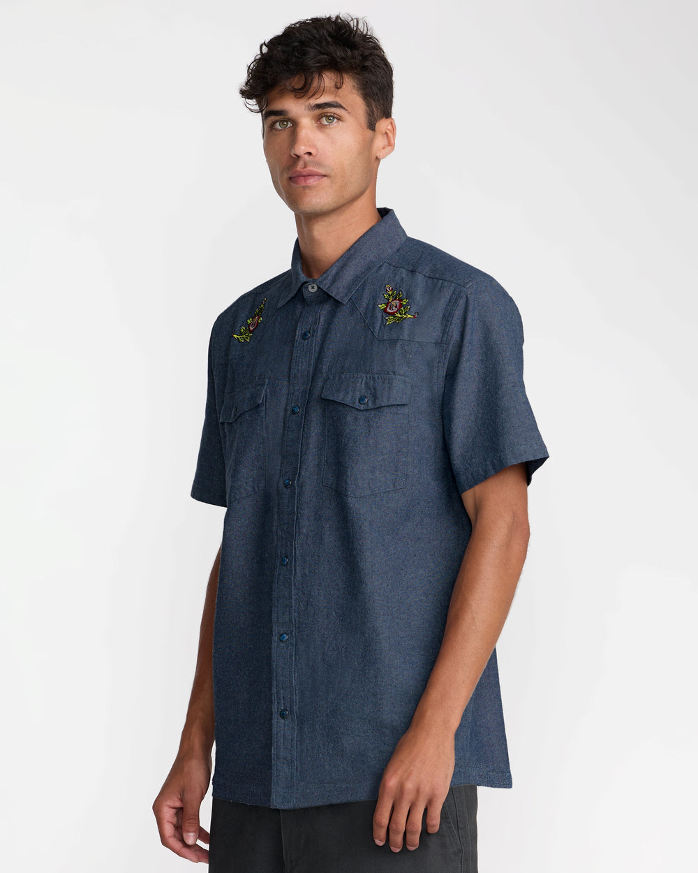 Rosa Chambray Shirt - Indigo