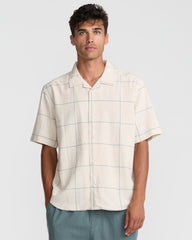 VAcancy Plaid Short Sleeve Shirt - Ceramic