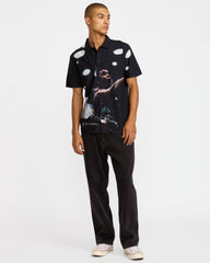 VA X Ali Rumble Short Sleeve Shirt - RVCA Black