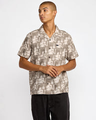 VA X Ali Float Sting Short Sleeve Shirt - Mushroom