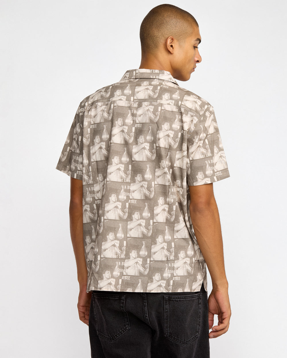 VA X Ali Float Sting Short Sleeve Shirt - Mushroom