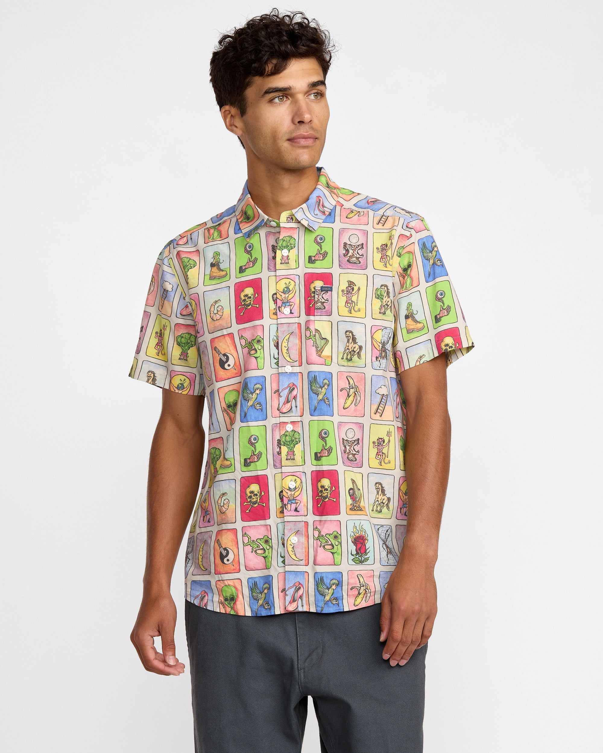 KSL Tarjeta Short Sleeve Shirt - Multi KSL