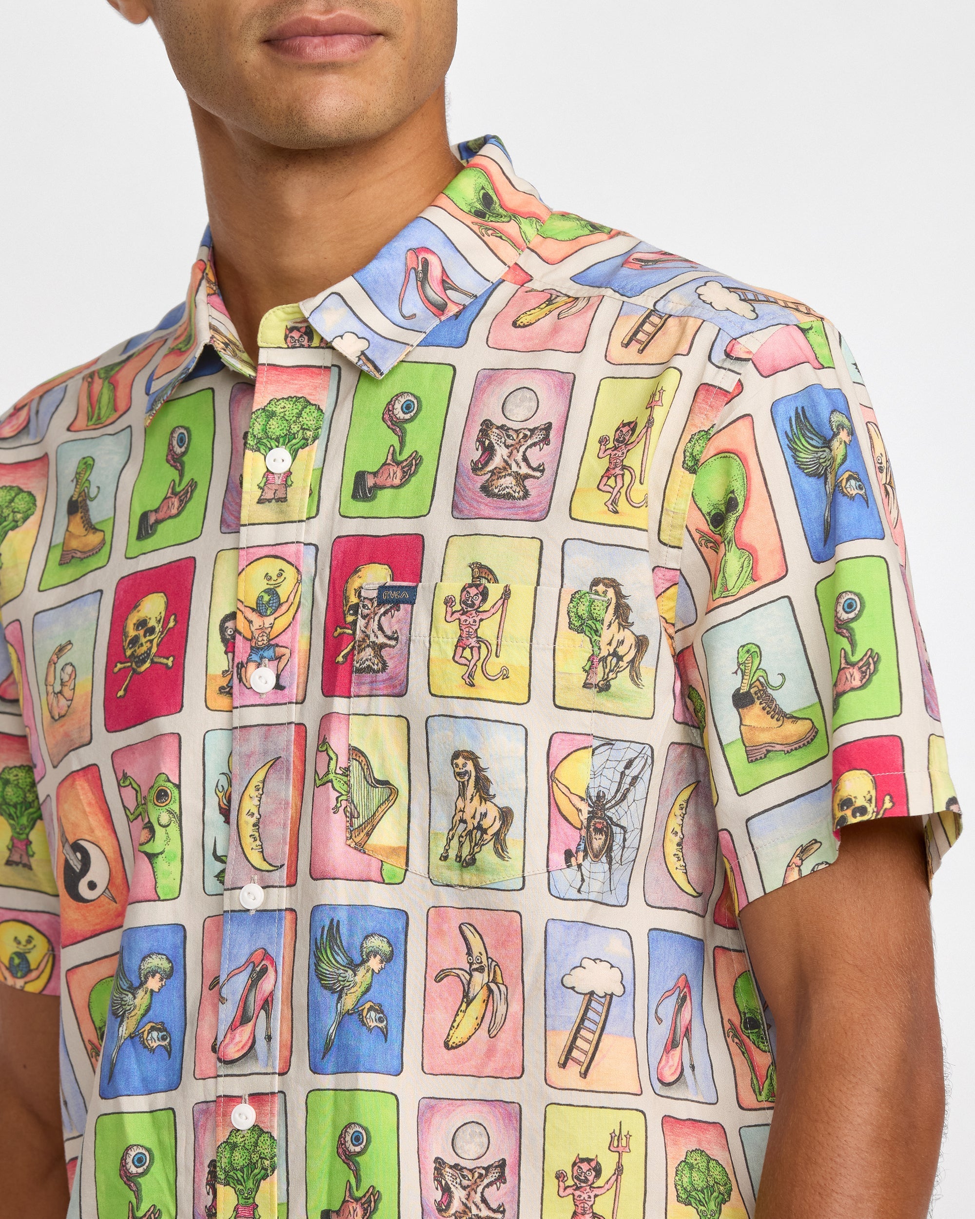 KSL Tarjeta Short Sleeve Shirt - Multi KSL