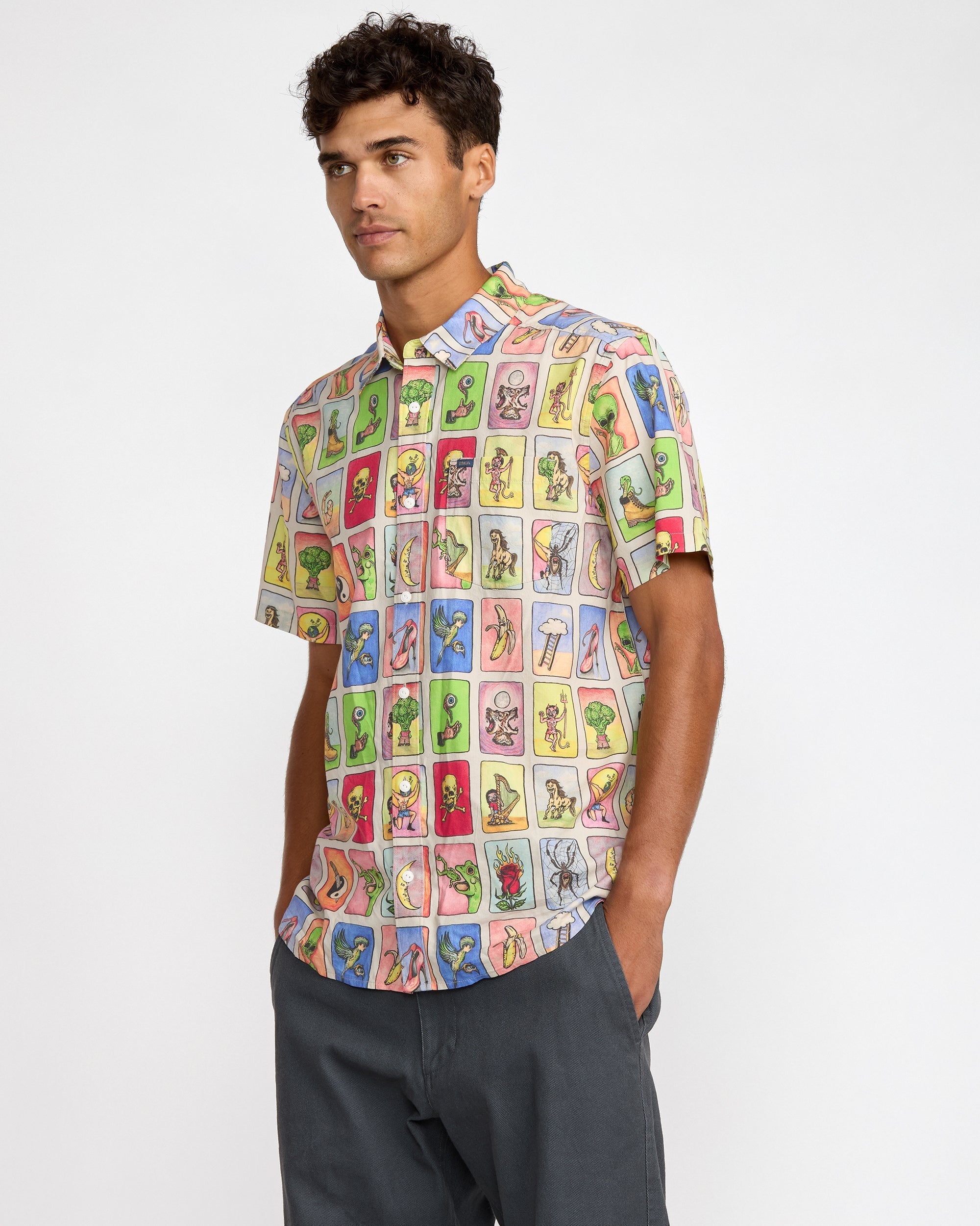 KSL Tarjeta Short Sleeve Shirt - Multi KSL