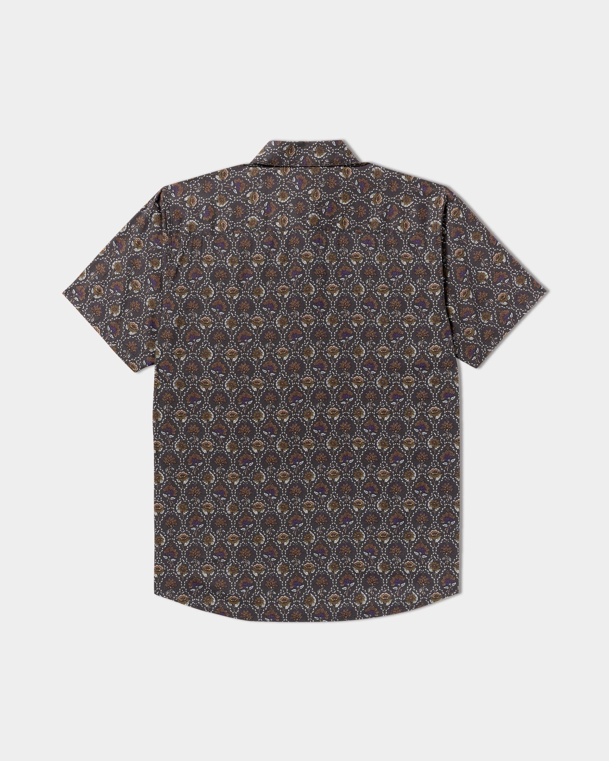 Blossom Quilt Short Sleeve Shirt - RVCA Black