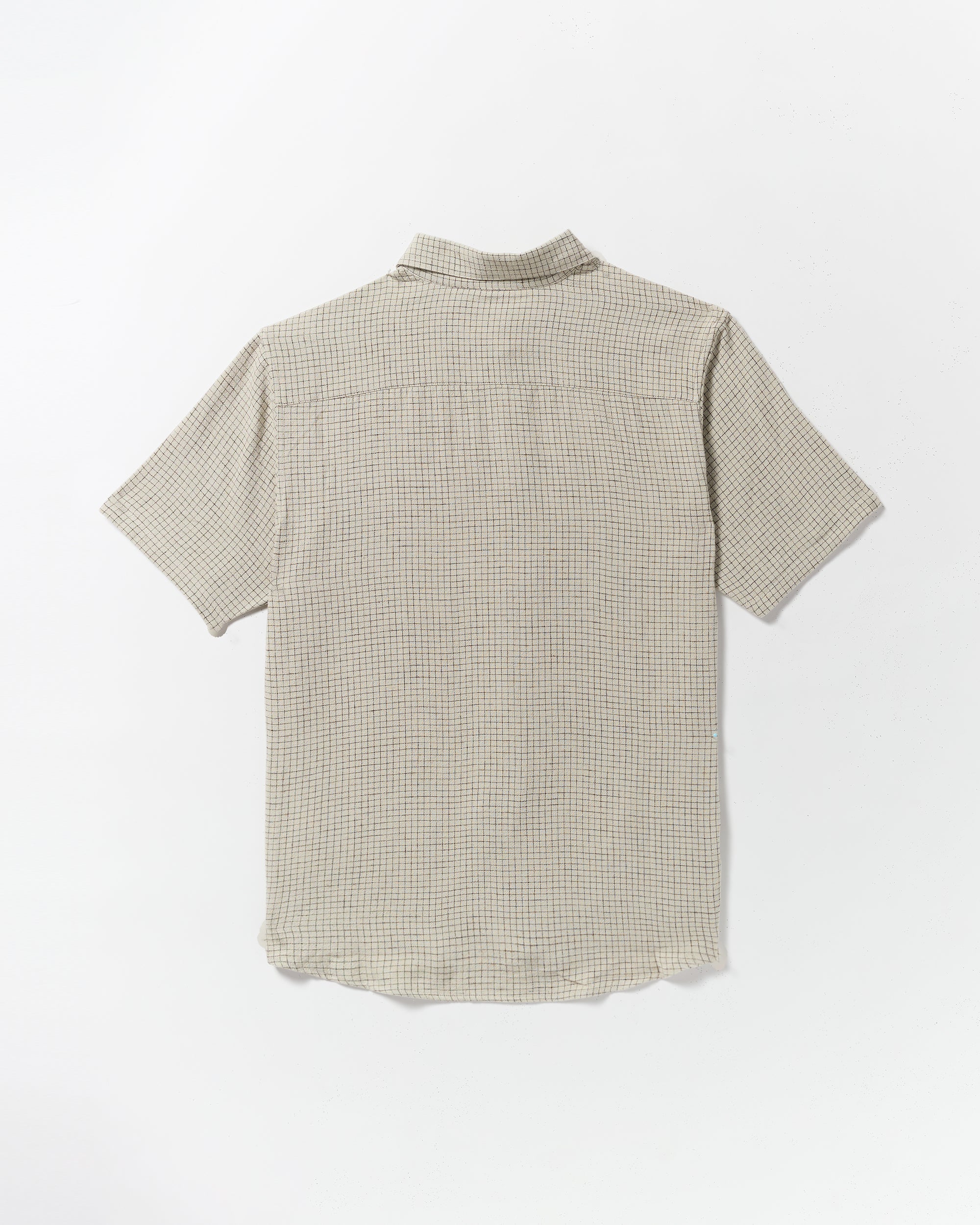 KSL Yarn Dye Short Sleeve Shirt - Silver Bleach