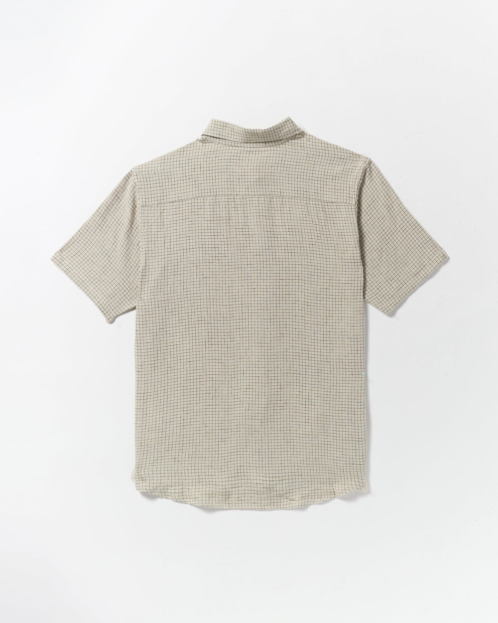 KSL Yarn Dye Short Sleeve Shirt - Silver Bleach