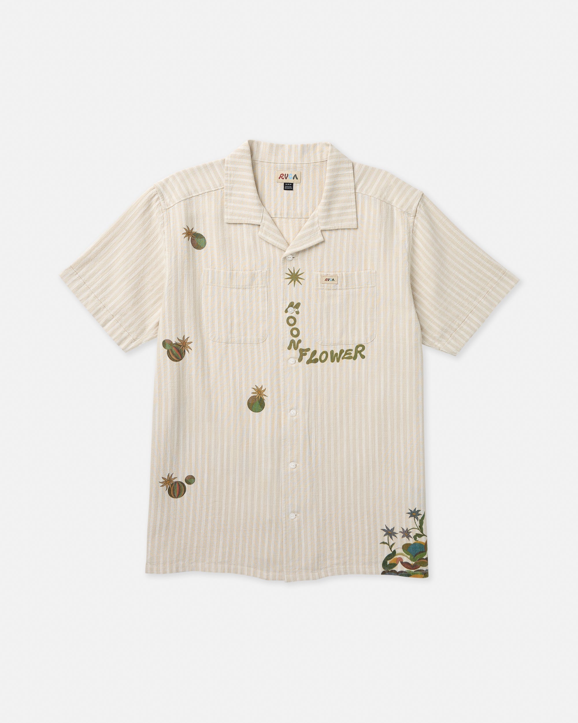 Mel G Moonlight Short Sleeve Shirt - Antique White