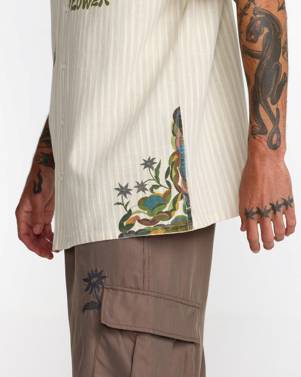 Mel G Moonlight Short Sleeve Shirt - Antique White