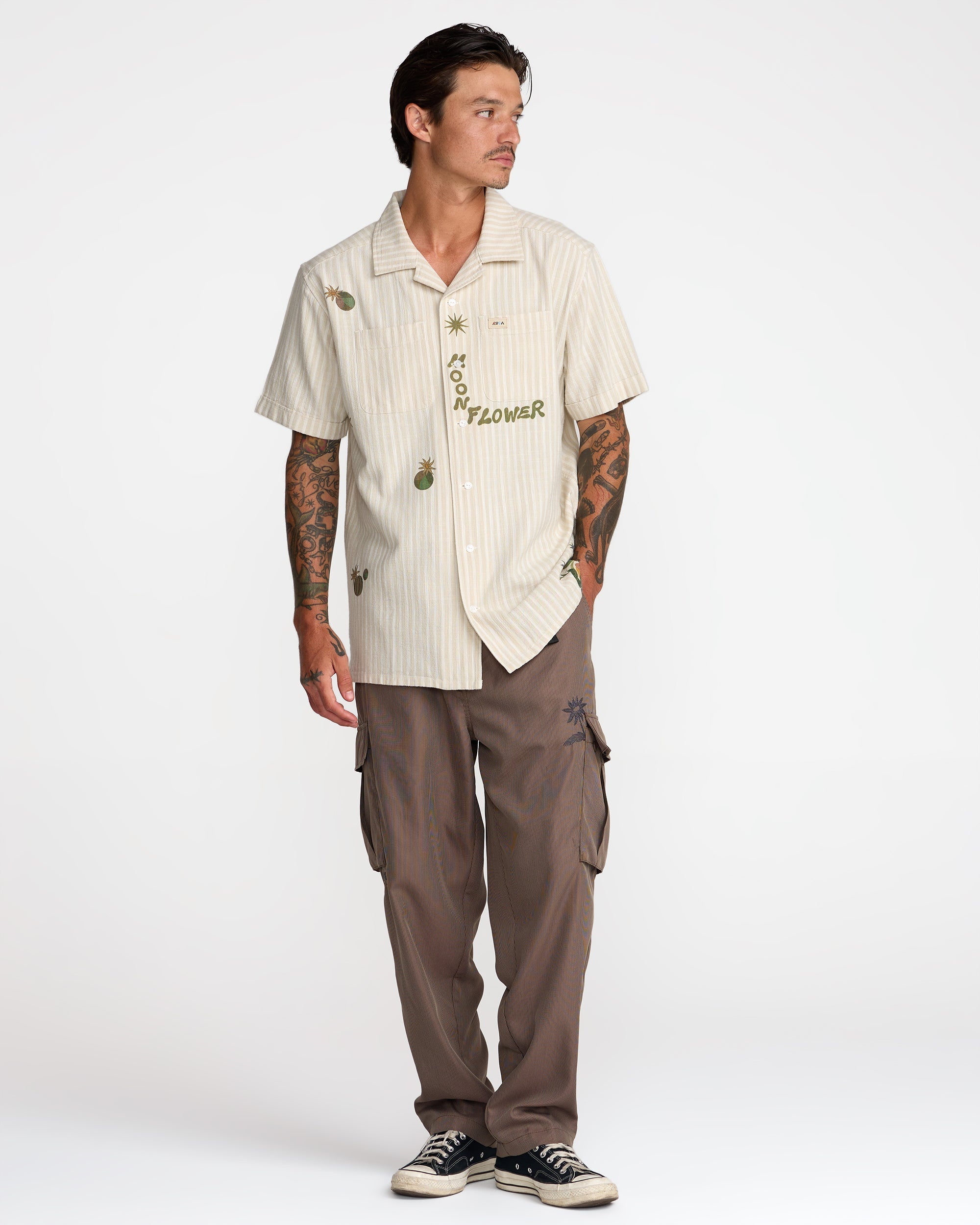 Mel G Moonlight Short Sleeve Shirt - Antique White