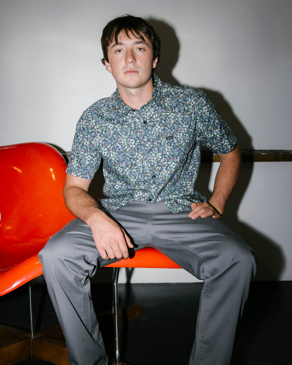 Heavy Bloom Shirt - Vintage Navy