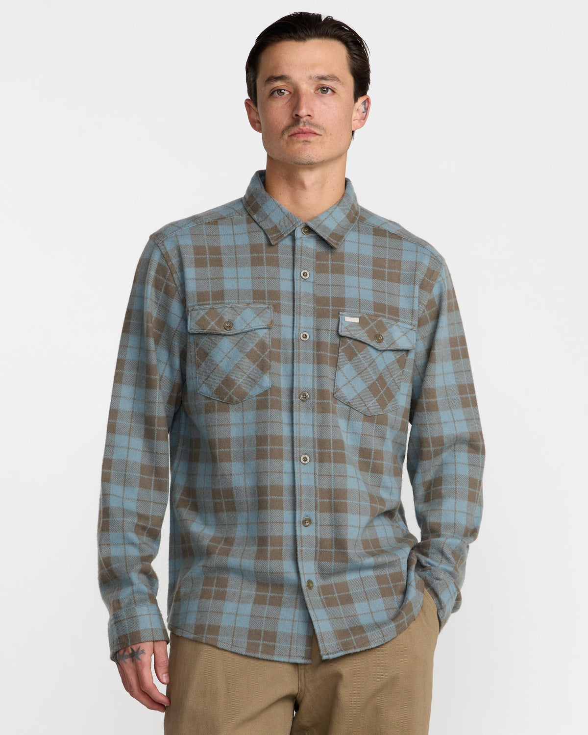 VAcancy Flannel Long Sleeve Shirt - Lead