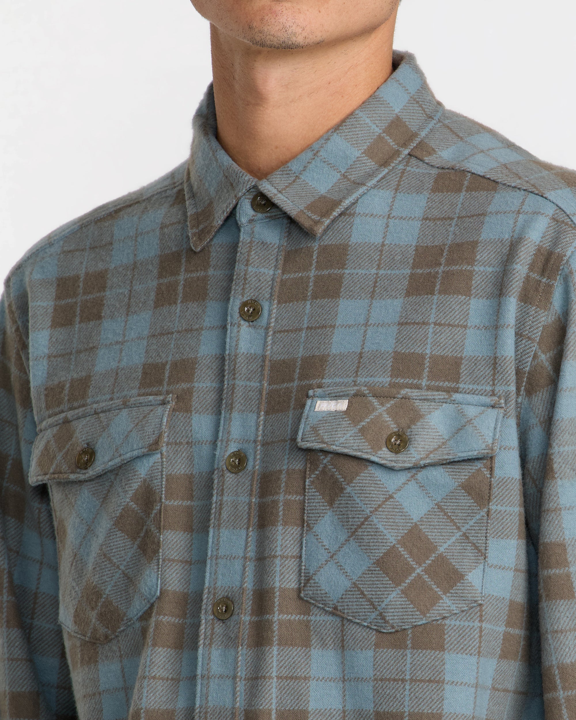 VAcancy Flannel Long Sleeve Shirt - Lead