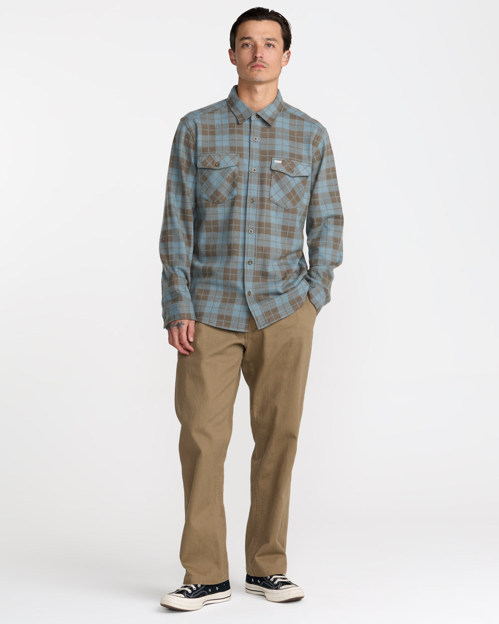 VAcancy Flannel Long Sleeve Shirt - Lead