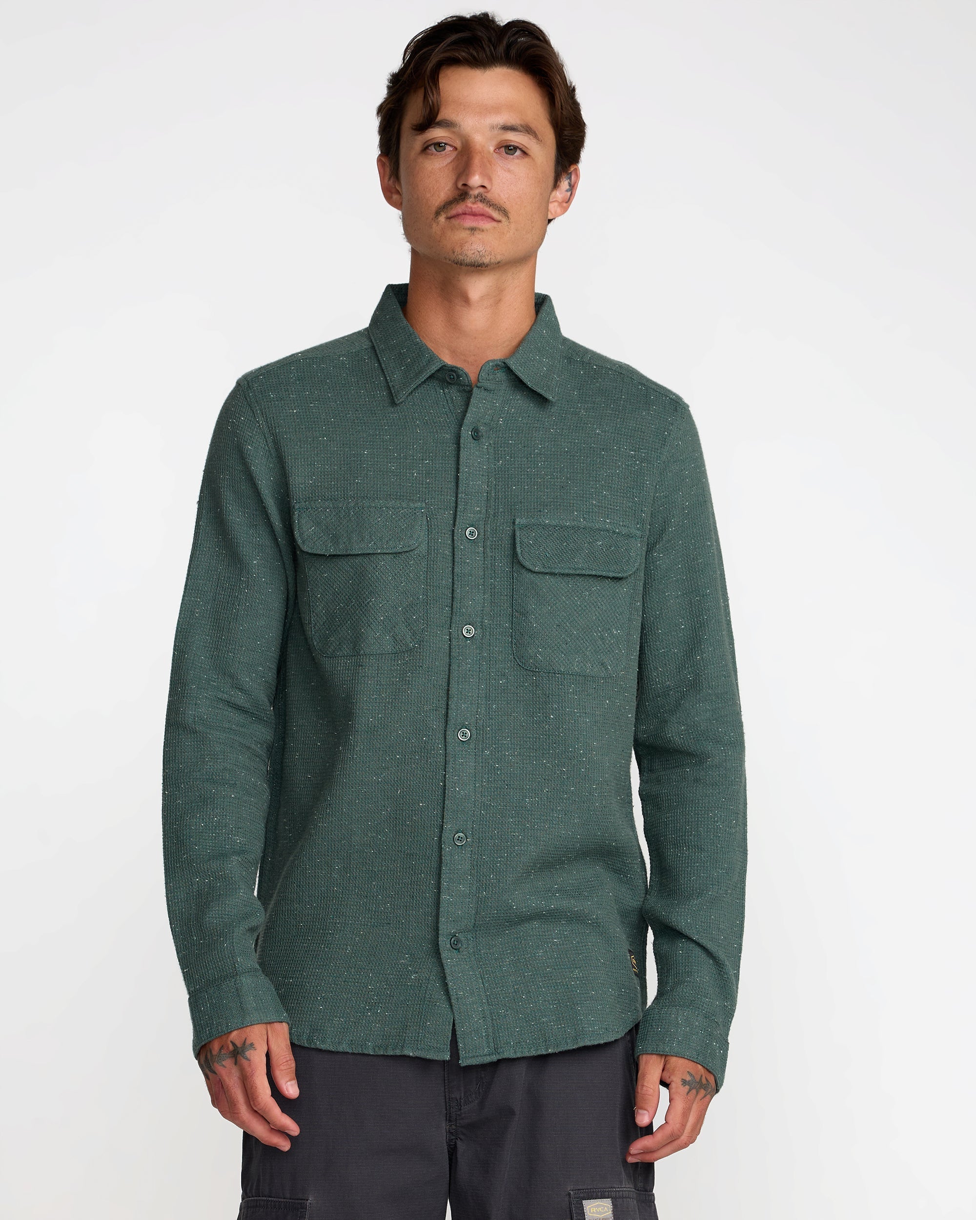 Dayshift Flannel - Balsam Green
