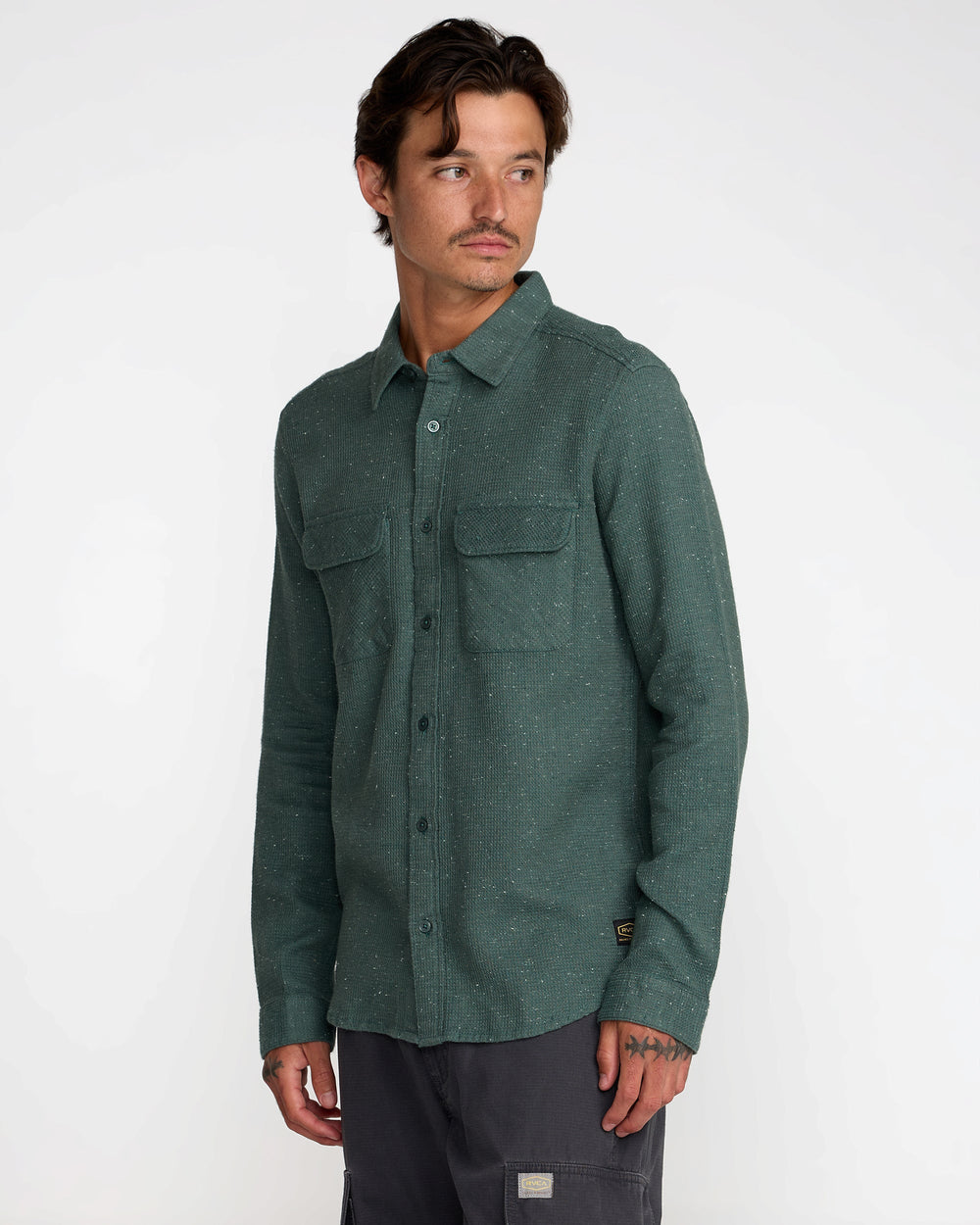 Dayshift Flannel - Balsam Green