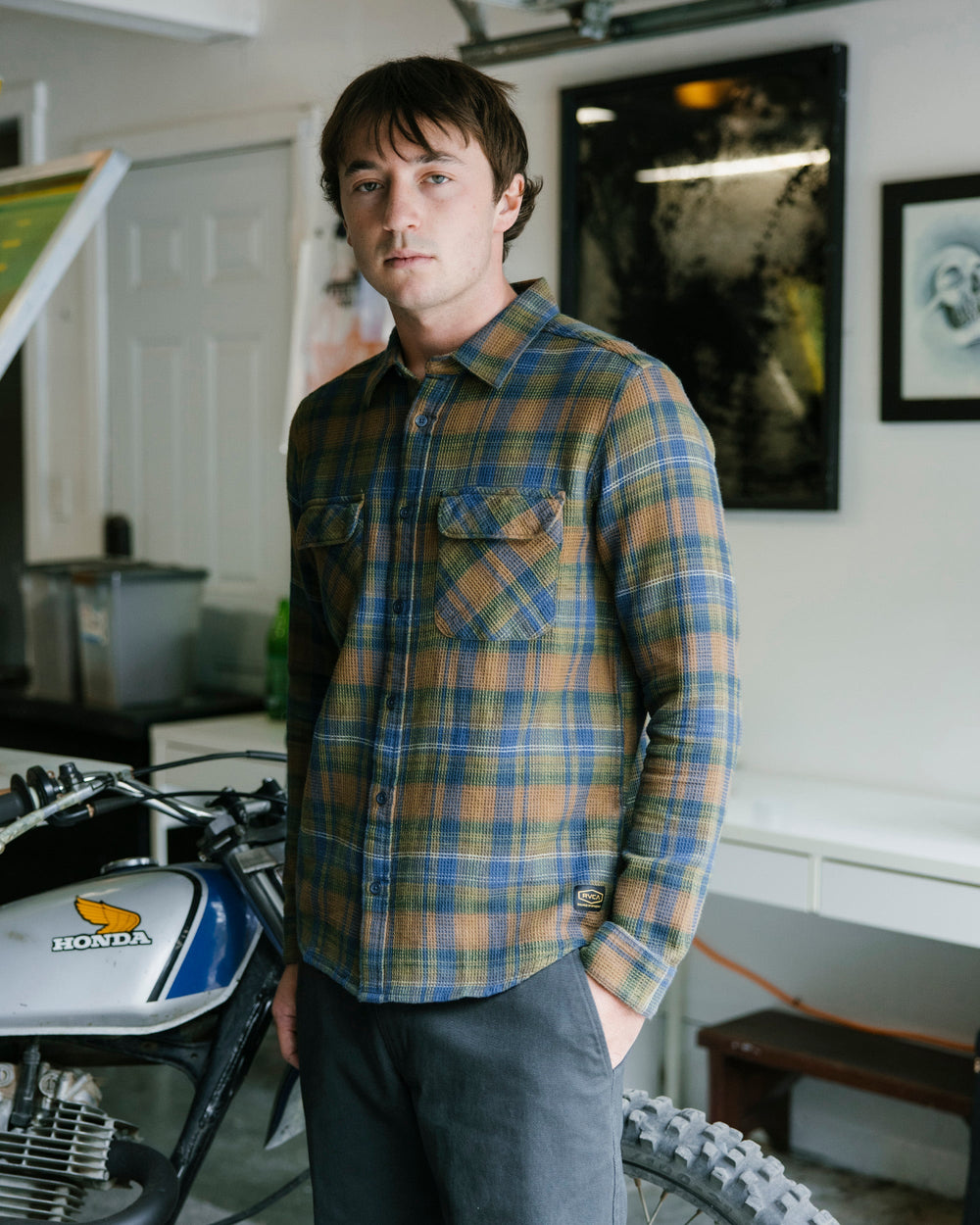Dayshift Flannel - Olive