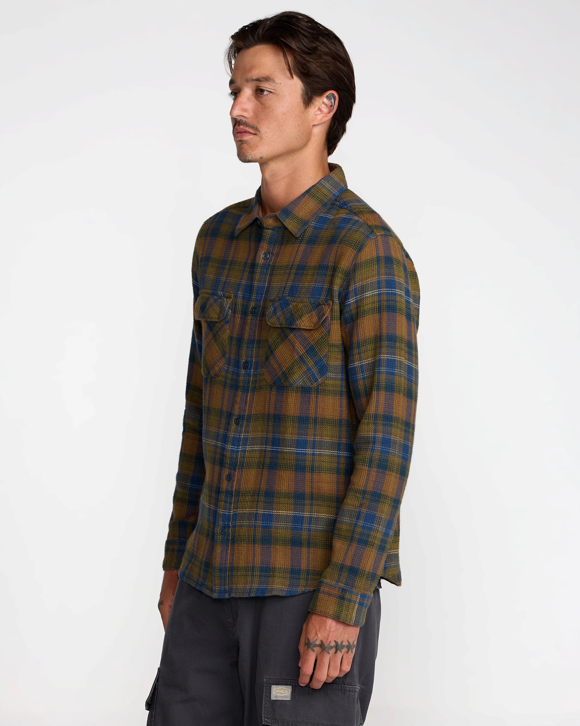 Dayshift Flannel - Olive