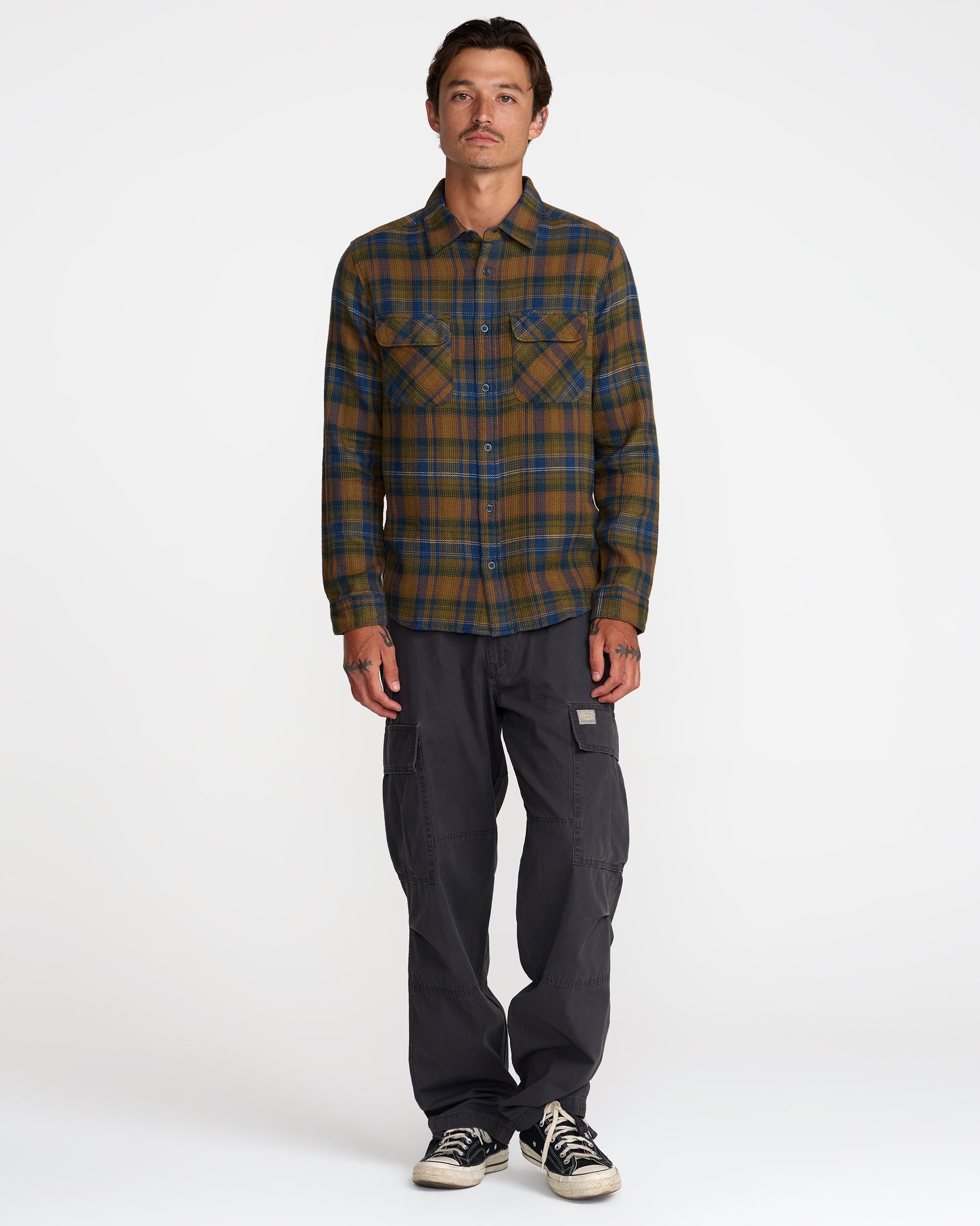 Dayshift Flannel - Olive