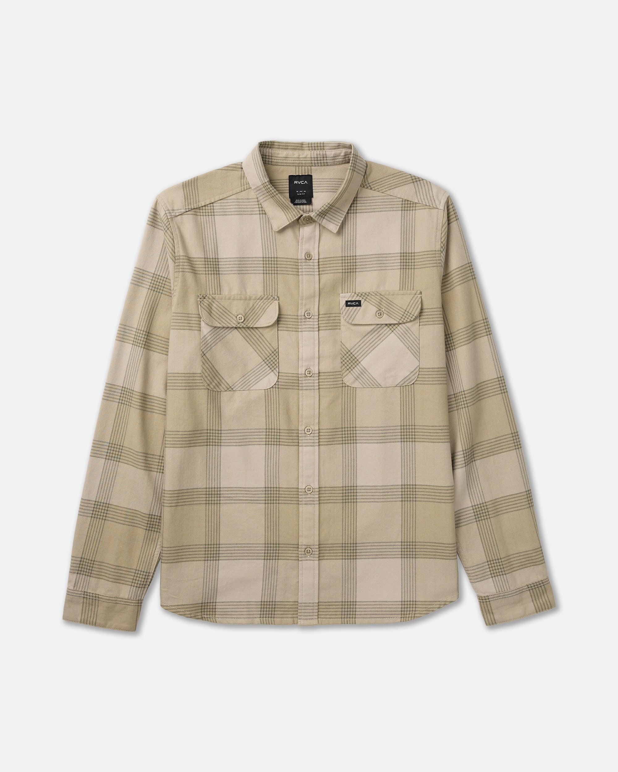 That'll Work Flannel Long Sleeve - Light Khaki
