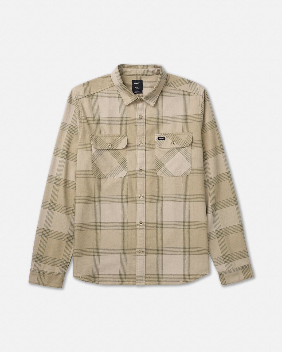 That'll Work Flannel Long Sleeve - Light Khaki