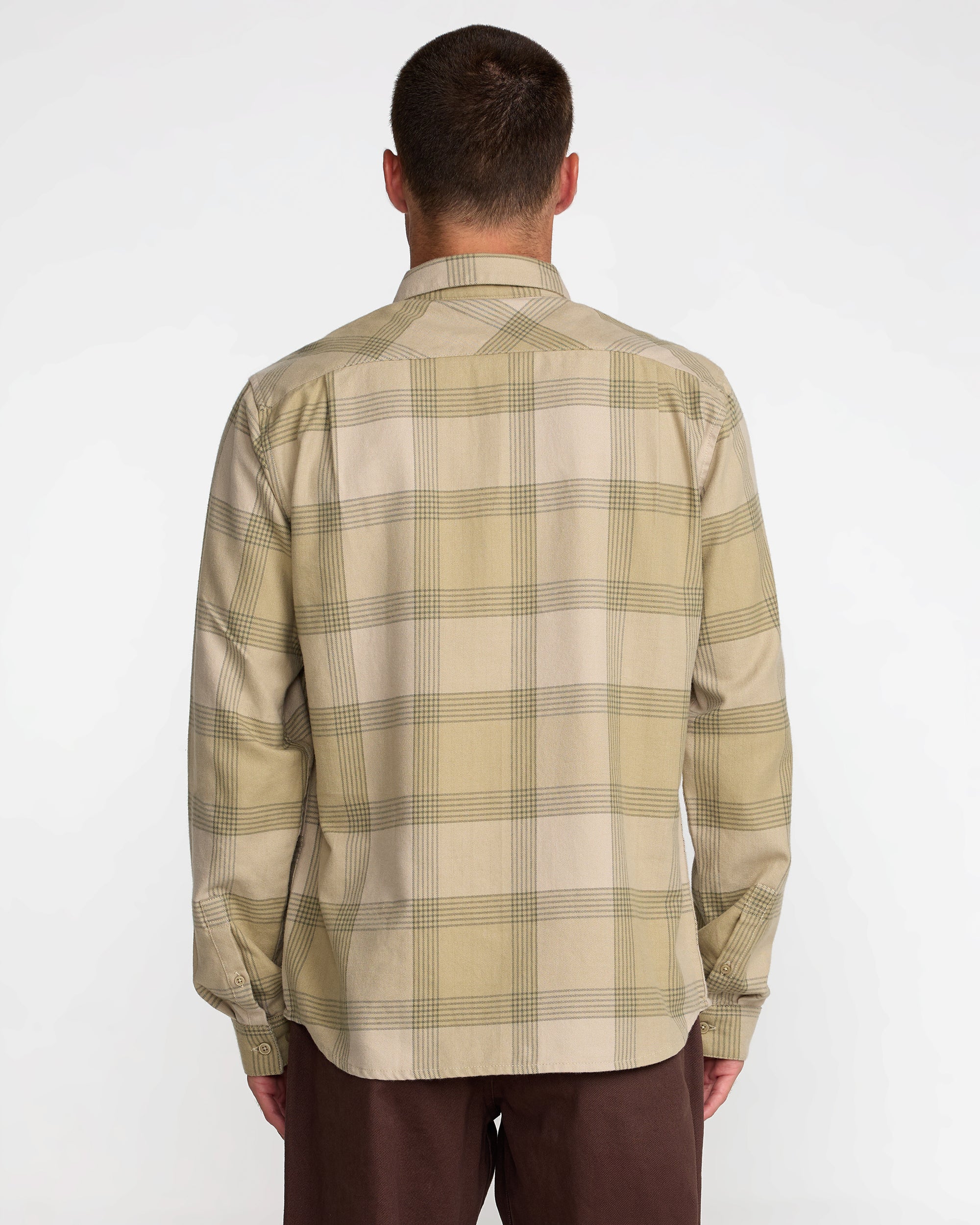 That'll Work Flannel Long Sleeve - Light Khaki