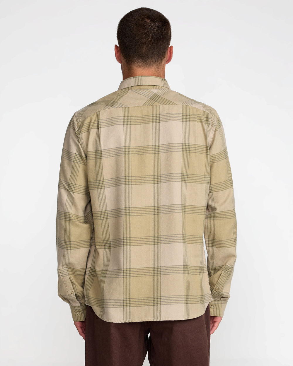 That'll Work Flannel Long Sleeve - Light Khaki