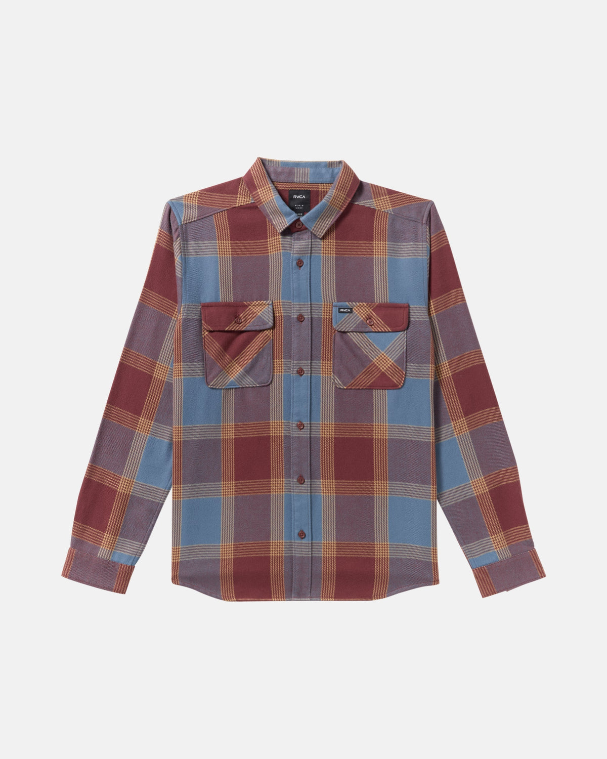 That'll Work Flannel Long Sleeve Shirt - Red Earth