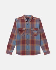 That'll Work Flannel Long Sleeve Shirt - Red Earth