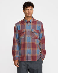 That'll Work Flannel Long Sleeve Shirt - Red Earth