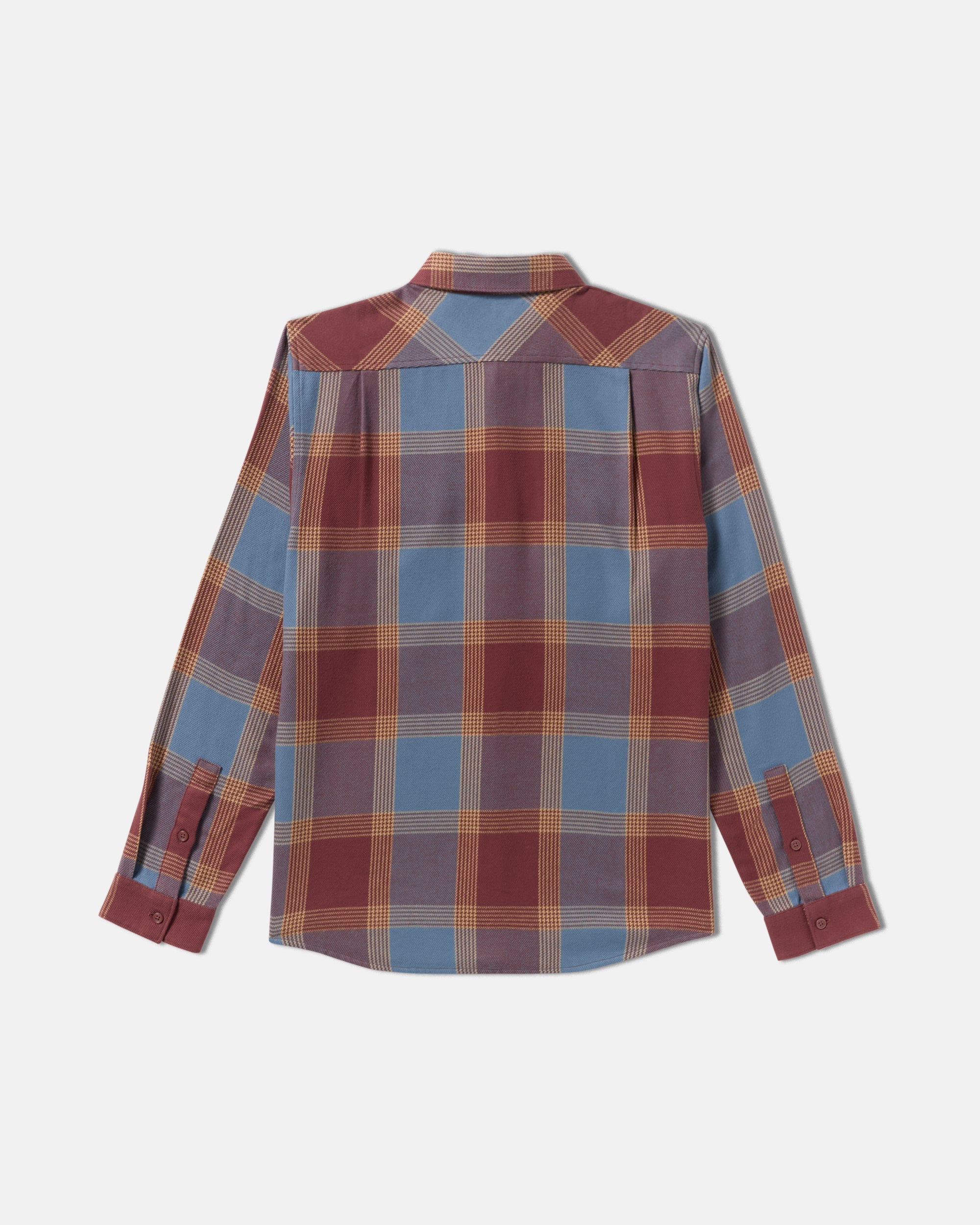 That'll Work Flannel Long Sleeve Shirt - Red Earth